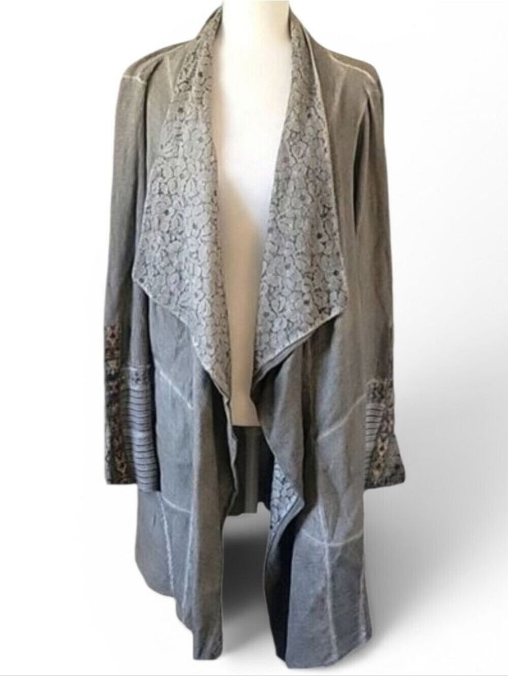 Soft Surroundings Large Sweater Coat Cardigan